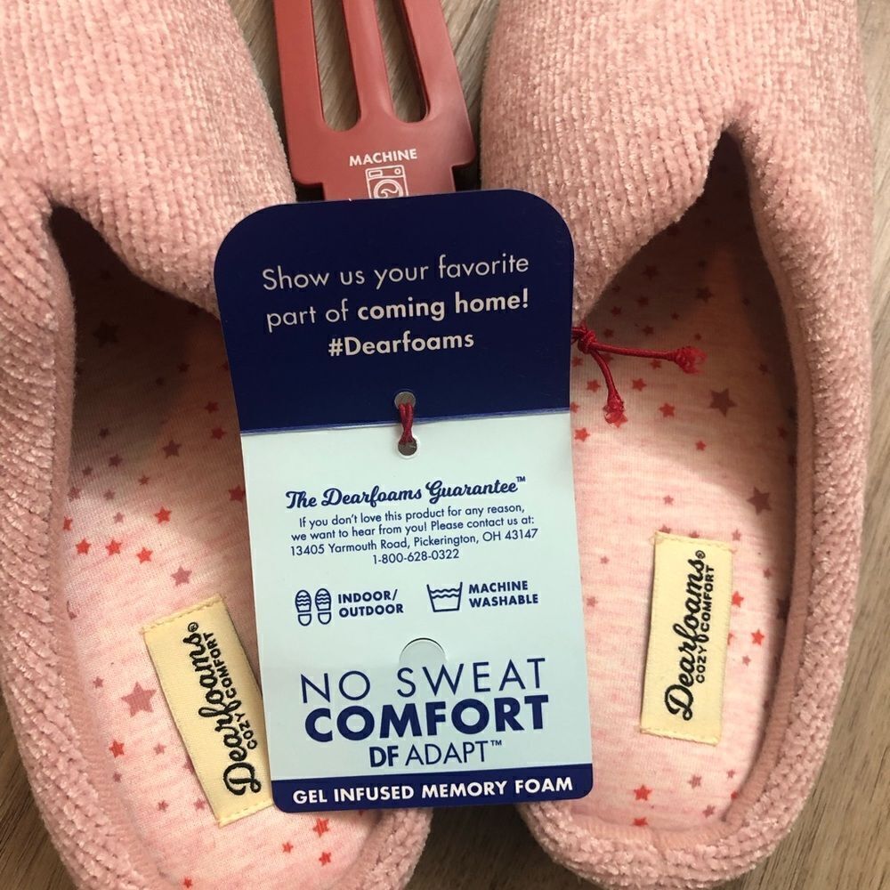 Dearfoams Cozy Comfort Clog Slippers - Picture 6 of 9